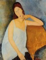 portrait de jeanne hebuterne 1918 1 Amedeo Modigliani